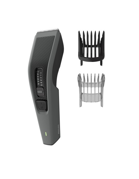 Philips HAIRCLIPPER Series 3000 HC3525 15 cortadora de pelo y maquinilla Negro, Gris