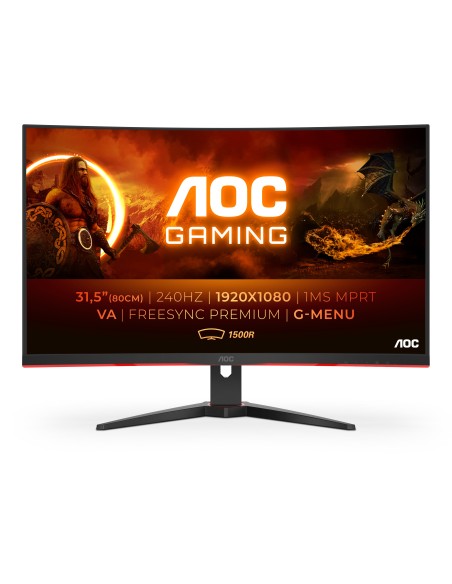 AOC G2 C32G2ZE BK pantalla para PC 80 cm (31.5") 1920 x 1080