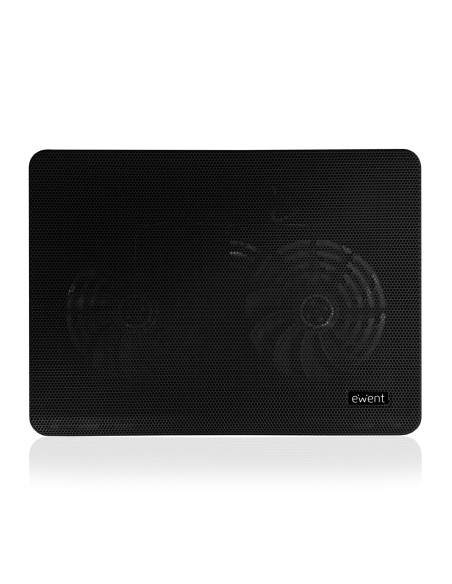 Ewent EW1256 almohadilla fría 43,2 cm (17") 1000 RPM Negro