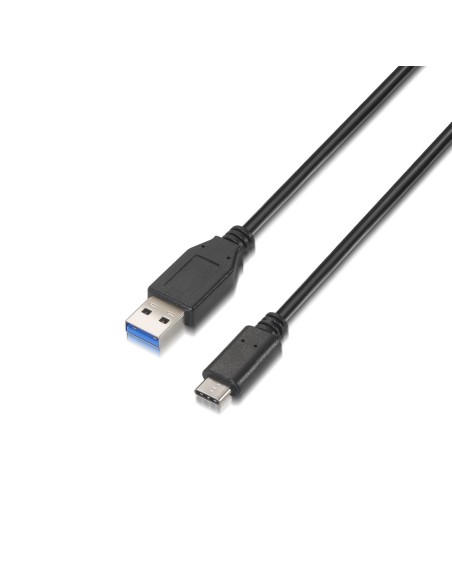 CABLE USB(A) 3.1 A USB TIPO C 3.1 AISENS 1M NEGRO