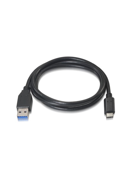CABLE USB(A) 3.1 A USB TIPO C 3.1 AISENS 1M NEGRO