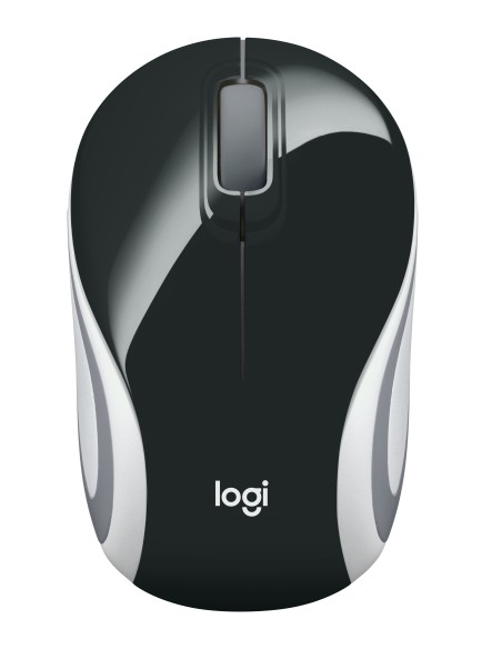 Logitech M187 Inalámbrico 1000DPI Negro