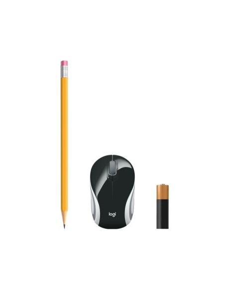 Logitech M187 Inalámbrico 1000DPI Negro