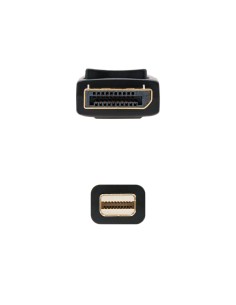 Nanocable DisplayPort, 2m Mini DisplayPort Negro