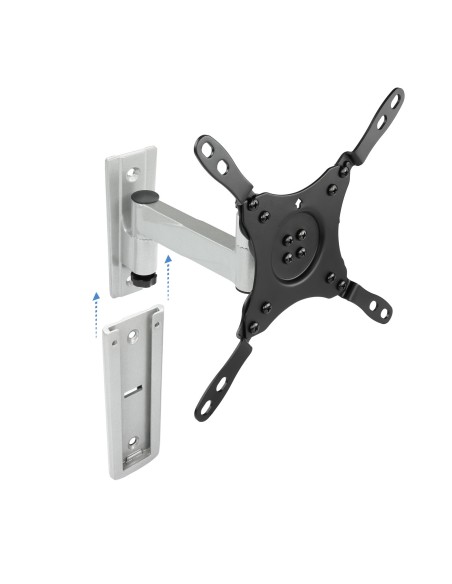 SOPORTE DE PARED GIRAT. E INCL. TOOQ  PARA PANTALLA 13-42