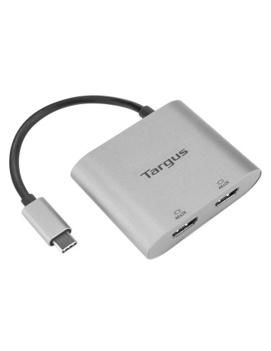 Targus ACA947EU hub de interfaz USB 3.2 Gen 1 (3.1 Gen 1) Type-C Plata
