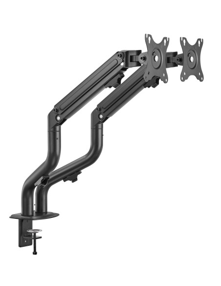 iggual SPMP02 Soporte pinza 2 monitores 17-32pro