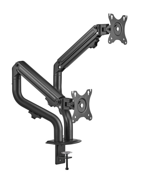 iggual SPMP02 Soporte pinza 2 monitores 17-32pro
