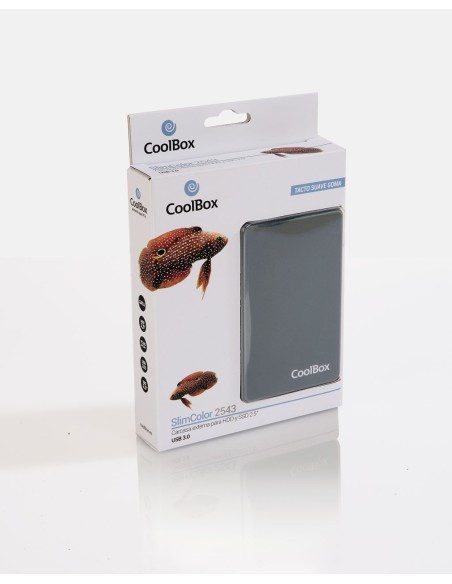 CoolBox Caja HDD 2.5" SCG2543 GRIS USB3.0 GRIS