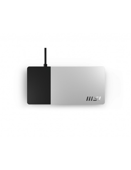MSI USB-C Docking Station Gen 2 USB 3.2 Gen 2 (3.1 Gen 2) Type-C Negro