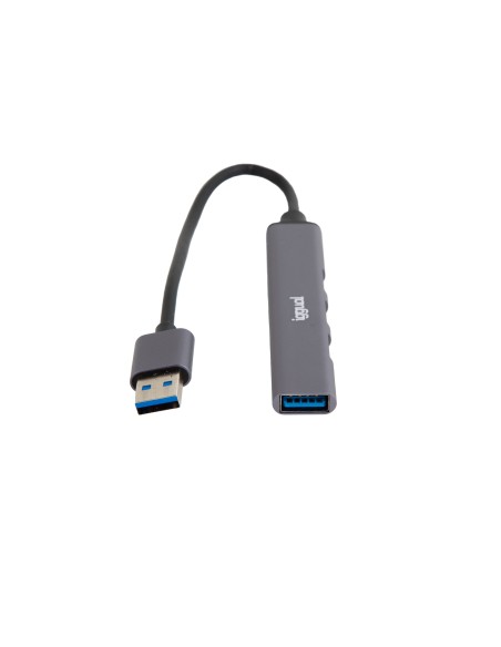 iggual Hub USB 3 puertos USB 2.0 + 1 USB 3.0 THIN