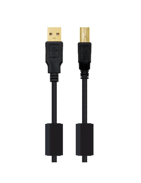 Nanocable Cable USB 2.0 Impresora Ferrita  2.0 M