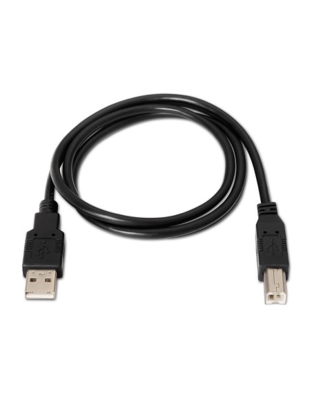 CABLE USB(A) A USB(B) AISENS A101-0006 NEGRO