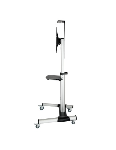 TooQ FS1870M-B soporte para pantalla de señalización 94 cm (37") Negro, Plata