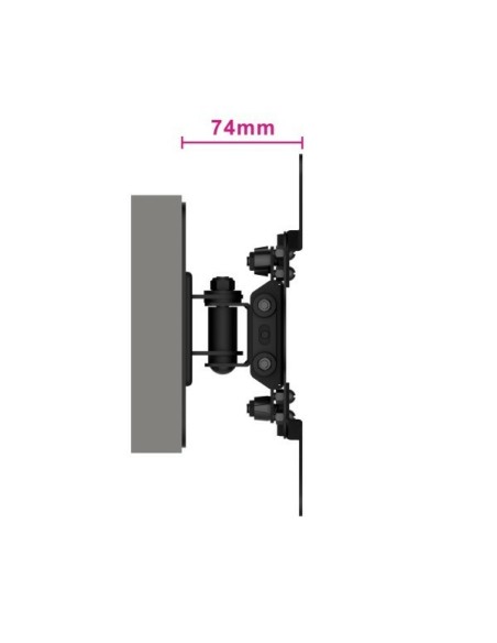 Ewent EW1520 soporte para TV 106,7 cm (42") Negro