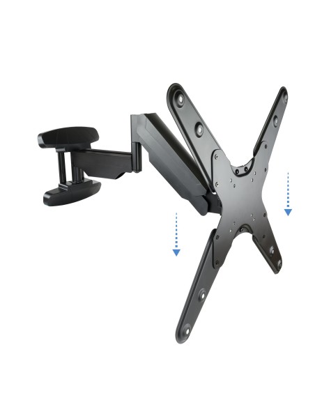 TOOQ SOPORTE DE PARED PANTALLA. GIRATORIO. INCLINABLE. 23"-55". MAX. 30 KG. NEGRO (LP2355TN-B)
