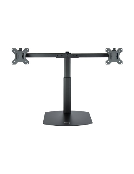 TooQ Soporte de mesa para 2 pantallas (monitor   plasma   LCD   LED) 17"-27"