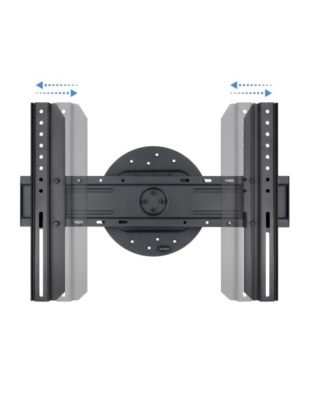 TOOQ SOPORTE DE PARED PARA PANTALLA 37"-70". MAX. 50KG. NEGRO (LP3770F-R)