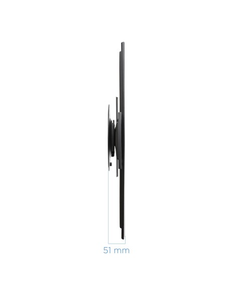 TOOQ SOPORTE DE PARED PARA PANTALLA 37"-70". MAX. 50KG. NEGRO (LP3770F-R)