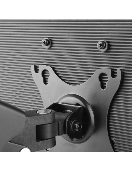 Ewent EW1516 soporte para monitor 81,3 cm (32") Abrazadera Atornillado Negro