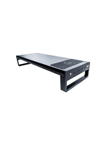 iggual IGG316900 soporte para monitor Independiente Negro, Gris