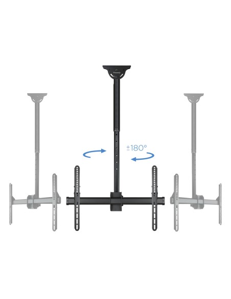 TooQ LPCE1170TSLI-B soporte para pantalla de señalización 177,8 cm (70") Negro