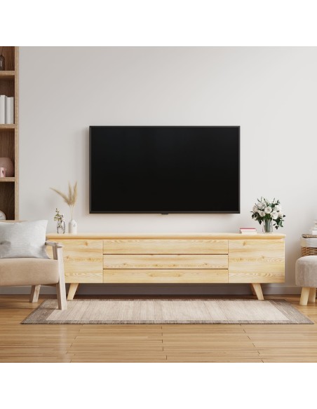 TooQ LP1080F-B soporte para TV 2,03 m (80") Negro