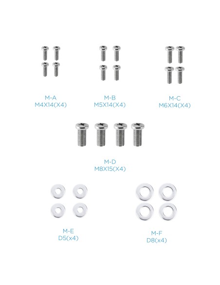 TooQ LP1081T-B soporte para TV 2,03 m (80") Negro