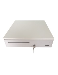 iggual Cajón Portamonedas IRON-50W 42cm 5+8 blanco