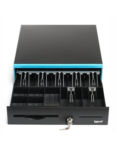 iggual Cajón Portamonedas IRON-30B 42cm 5+7 7+5