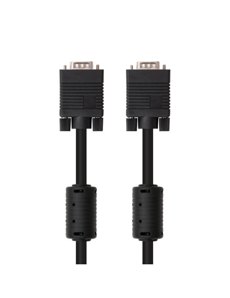 Nanocable CABLE SVGA CON FERRITA HDB15 M-HDB15 M 1.8 M