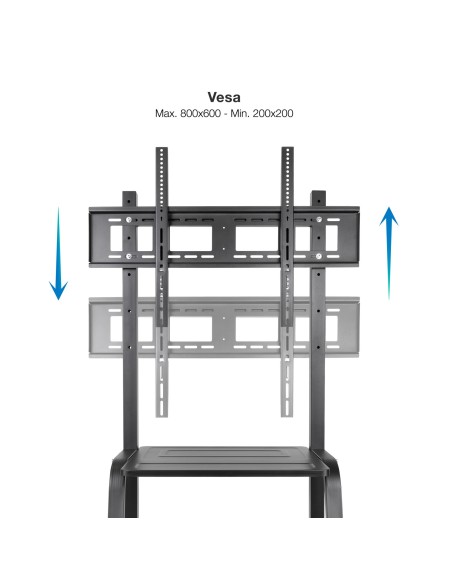 Tooq FS20101M-B Soporte suelo ruedas Coloso 37-100