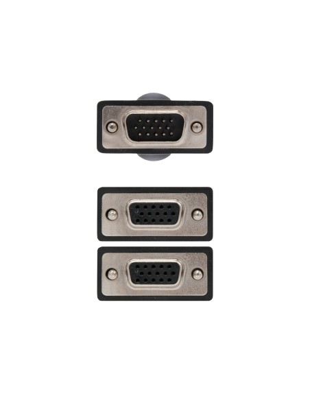 Nanocable Cable Bifurcador SVGA 15M  2*15H 45 Cm