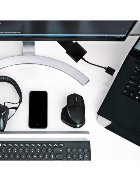 Nanocable CONVERSOR HDMI A SVGA+AUDIO, HDMI M-SVGA H+3.5 H, NEGRO, 10 CM+1.0 M