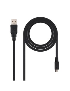 Nanocable 10.01.0503 cable USB 3 m USB 2.0 USB A Micro-USB B Negro