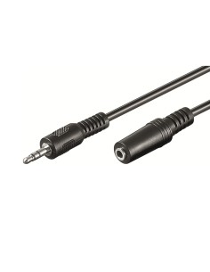 Ewent EW-220200-030-N-P cable de audio 3 m 3,5mm Negro