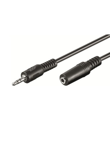 Ewent EW-220200-030-N-P cable de audio 3 m 3,5mm Negro
