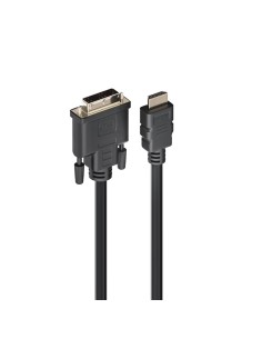 Ewent EC1350 adaptador de cable de vídeo 2 m HDMI tipo A (Estándar) DVI-D Negro