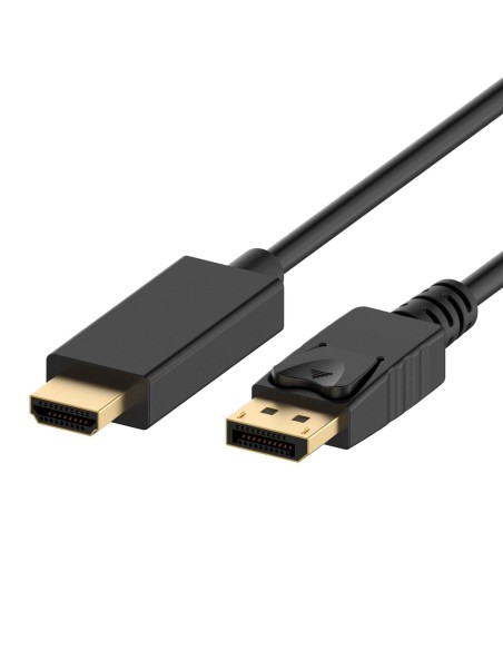 Ewent EC1433 adaptador de cable de vídeo 5 m DisplayPort HDMI tipo A (Estándar) Negro