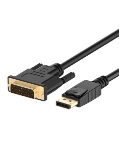 Ewent EC1443 adaptador de cable de vídeo 5 m DisplayPort DVI-D Negro