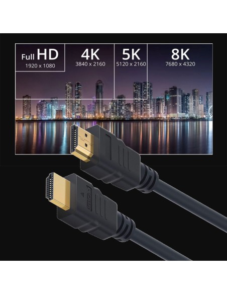 Ewent EC1320 cable HDMI 1 m HDMI tipo A (Estándar) Negro