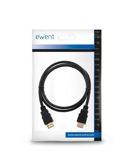 Ewent EC1320 cable HDMI 1 m HDMI tipo A (Estándar) Negro