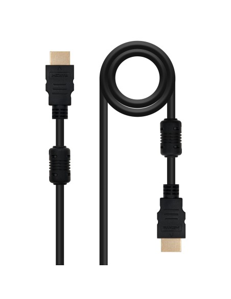 Nanocable CABLE HDMI V1.4 (ALTA VELOCIDAD   HEC) CON FERRITA, A M-A M, 1.8 M