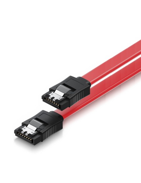 Ewent EC1510 cable de SATA 0,3 m SATA 7-pin Negro, Rojo