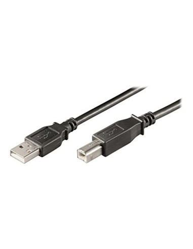 Ewent EW-UAB-050 cable USB 5 m USB 2.0 USB A USB B Negro