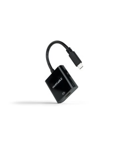 Nanocable Conversor USB-C M a HDMI H Negro 15cm