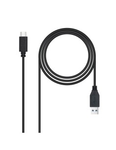 Nanocable Cable USB 3.1 Gen2 USB-C M-A M 2M