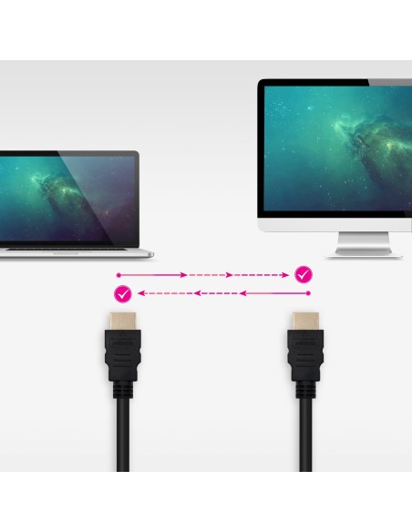 Nanocable HDMI V2.0 4K@60Hz 18Gbps A-M-A-M 0.5m