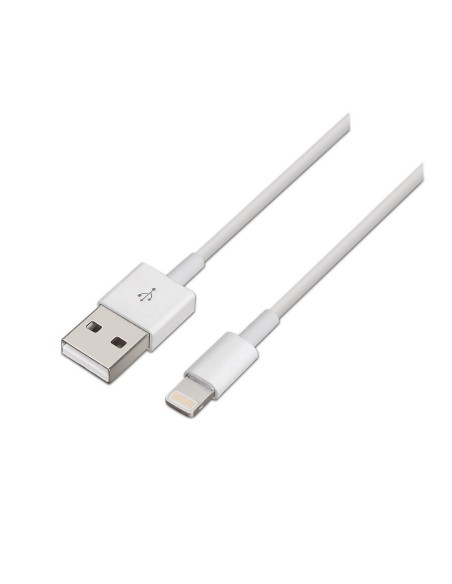 CABLE USB(A) A LIGHTNING 2.0 AISENS 1M BLANCO