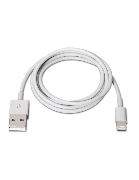 CABLE USB(A) A LIGHTNING 2.0 AISENS 1M BLANCO